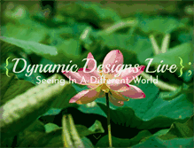 Tablet Screenshot of dynamicdesignslive.com